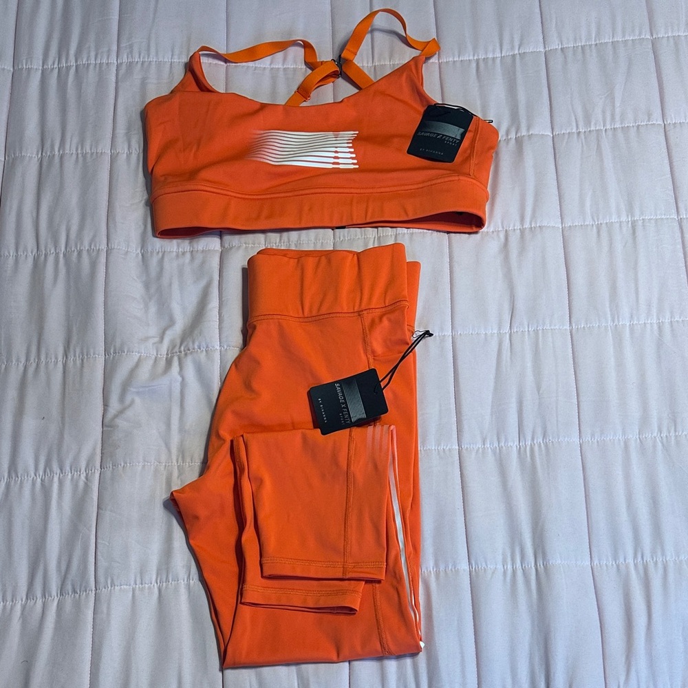 Savage x Fenty Sports Bra and Leggings Set